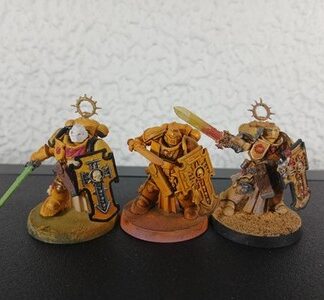 Bladeguard Veterans Primed Squad of 3x Iron Hands Space Marines Warhammer 40K GW
