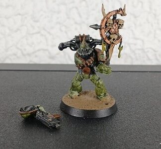 Icon Bearer Painted Deathguard Chaos Space Marines Warhammer 40K GW