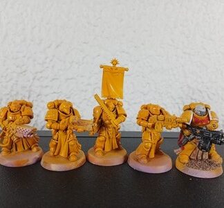Sternguard Veteran Primed Magnet Squad of 5x Iron Hands Space Marines Warhammer