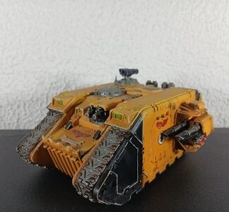 Land Raider Painted Iron Hands Space Marines Warhammer 40K Games Workshop