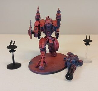 Riptide XV104 Battlesuit Primed Magnet Tau Empire Warhammer 40K Games Workshop