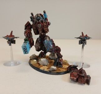 Ghostkeel XV95 Battlesuit Painted Tau Empire Warhammer 40K Games Workshop