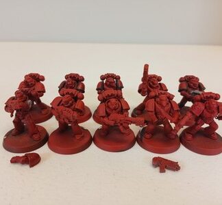 Tactical Marine Primed Squad of 10x Blood Angels Space Marines Warhammer 40K GW