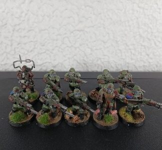 Cadian Shock Troops Squad of 10x Astra Militarum Warhammer 40K GW