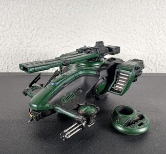 Hammerhead Gunship Painted Tau Empire Warhammer 40K Games Workshop