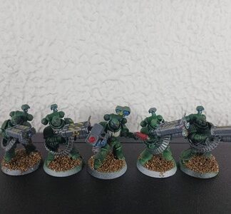 Desolation Marine Painted Squad of 5x Dark Angels Space Marines Warhammer 40K