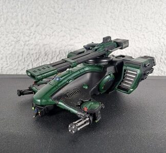 Hammerhead Gunship Painted Tau Empire Warhammer 40K Games Workshop