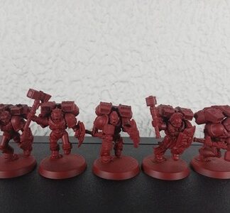 Vanguard Veterans Primed Squad of 5x Dark Angels Space Marines Warhammer 40K
