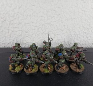 Cadian Shock Troops Squad of 10x Astra Militarum Warhammer 40K GW