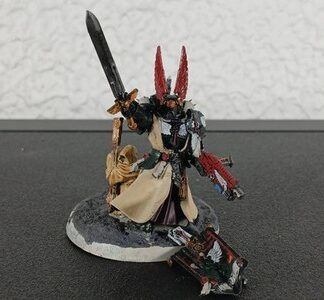 Azreal Painted Dark Angels Space Marines Warhammer 40K Games Workshop