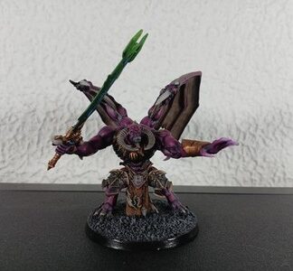 Demon Prince With Wings Painted Warhammer 40K Chaos Space Marines GW