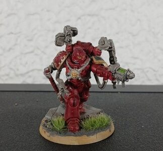 Techmarine Painted Blood Angels Space Marines Warhammer 40K Games Workshop