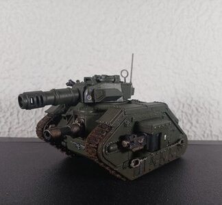 Leman Russ Tank Painted Astra Militarum Warhammer 40K Games Workshop