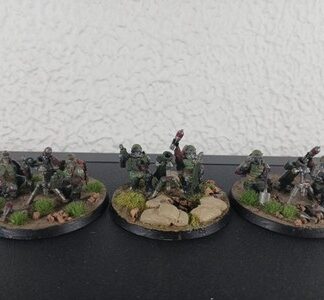 Heavy Weapons Painted Squad of 3x Astra Militarum Warhammer 40K Games Workshop