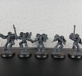 Raptors Magnet Squad of 5x Chaos Space Marines Warhammer 40K Games Workshop