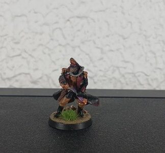 Commisar Painted Death Korps of Krieg Astra Militarum Warhammer 40K GW