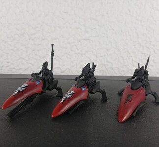 Wind Rider Primed Squad of 3x Eldar Aeldari Warhammer 40K Games Workshop