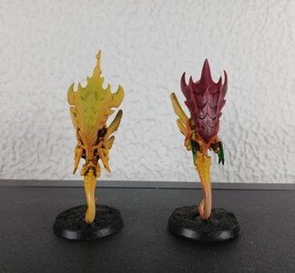 Zoanthrope Part Painted Squad of 2x Tyrannids Xenos Warhammer 40K Games Workshop