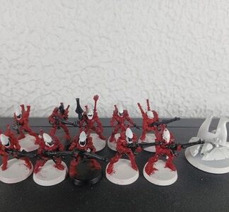 Guardians Primed Squad of 10x With Support Gun Eldar Aeldari Warhammer 40K GW