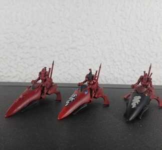 Wind Rider Primed Squad of 3x Eldar Aeldari Warhammer 40K Games Workshop