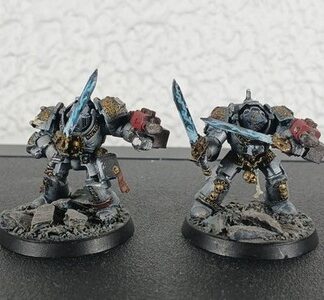 Terminators Painted Squad of 2x Grey Knights Space Marines Warhammer 40K GW