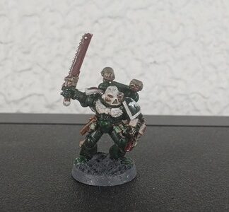 Apothecary Painted Metal Space Marines Ultramarines Warhammer 40K Games Workshop