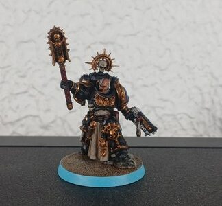 Chaplain Painted Magnet Ultramarines Space Marines Warhammer 40K Games Workshop