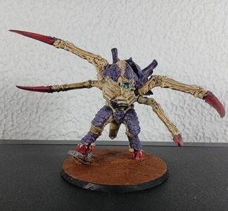 Screamer Killer Painted Tyrannids Xenos Warhammer 40K Games Workshop