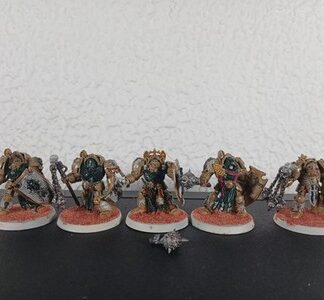 Deathwing Knight Painted Squad of 5x Dark Angels Space Marines Warhammer 40K GW