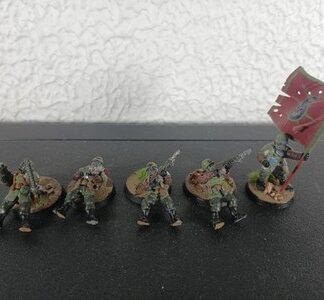 Cadian Shock Troops Painted Squad of 5x Astra Militarum Warhammer 40K GW