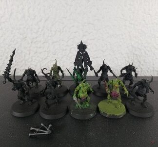Pox Walkers Primed Squad of 10x Deathguard Chaos Space Marines Warhammer 40K GW