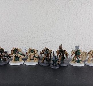 Deathwing Terminators Primed Squad of 7x Dark Angels Space Marines Warhammer 40K