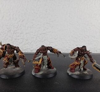 Eightbound Painted Magnet Squad of 3x Chaos Space Marines Warhammer 40K GW