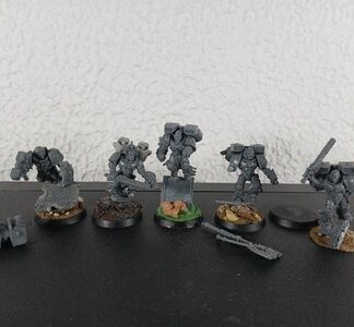 Death Company Jump Pack Intercessors Squad of 5x Space Marines Warhammer 40K