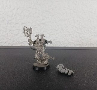 Berserker Champion Metal Chaos Space Marines World Eaters Warhammer 40K