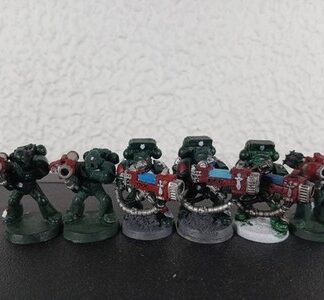 Devestators Painted Squad of 6x Dark Angels Space Marines Warhammer 40K GW