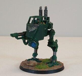 Scout Sentinel Painted Astra Militarum Warhammer 40K Games Workshop