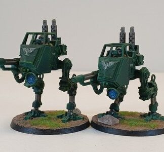 Scout Sentinel Squad of 2x Painted Astra Militarum Warhammer 40K Games Workshop