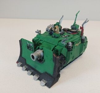 Vindicator Tank Painted Dark Angels Space Marines Warhammer 40K Games Workshop