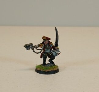 Commisar Painted Astra Militarum Warhammer 40K Games Workshop