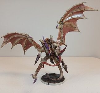 Winged Hive Tyrant Painted Tyranids Xenos Warhammer 40K Games Workshop