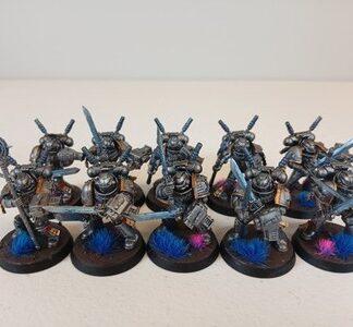Interceptor Painted Squad of 10x Grey Knights Space Marines Warhammer 40K GW