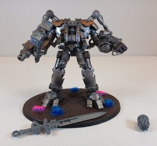 Nemesis Dreadknight Painted Magnet Grey Knights Space Marines Warhammer 40K GW