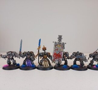 Brotherhood Terminators Painted Squad of 6x Grey Knights Space Marines Warhammer
