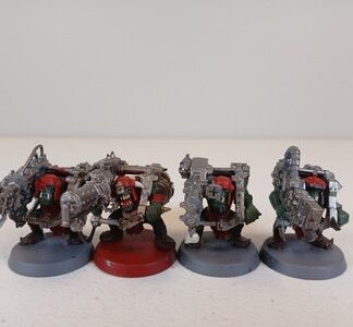 Lootas Painted Squad of 5x Orks Warhammer 40K Games Workshop