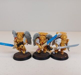 Sanguinary Guard Painted Squad of 3x Blood Angels Space Marines Warhammer 40K