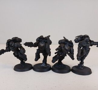 Jump Pack Intercessor Primed Squad of 4x Ultramarine Space Marines Warhammer GW