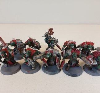 Beast Snagga Boyz Painted Magnet Squad of 10x Orks Warhammer 40K Games Workshop