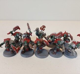 Beast Snagga Boyz Painted Magnet Squad of 10x Orks Warhammer 40K Games Workshop
