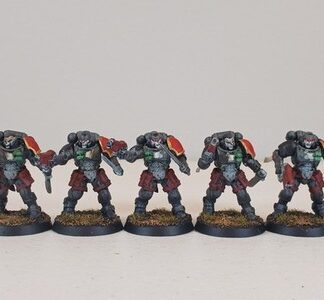 Reiver Painted Squad of 5x Blood Angels Space Marines Warhammer 40K GW